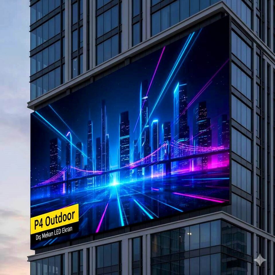 Led Ekran P4 Outdoor (Dış Mekan)