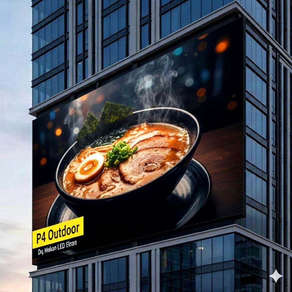 Led Ekran P4 Outdoor (Dış Mekan)