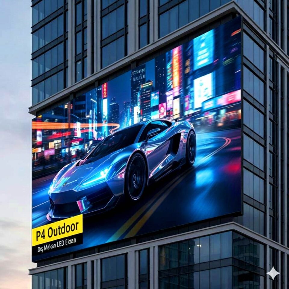 Led Ekran P4 Outdoor (Dış Mekan)