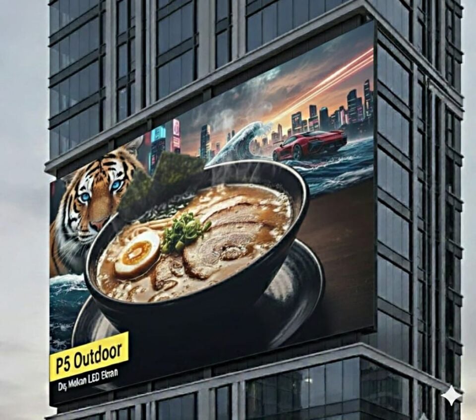 Led Ekran P5 Outdoor (Dış Mekan)